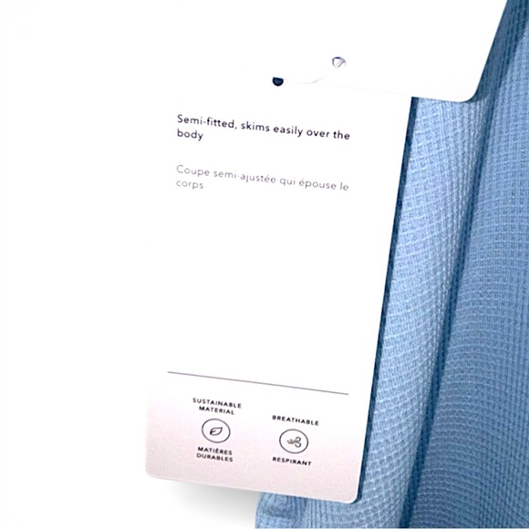 NWT Athleta Wind Down Sleep Cami Sky Blue Soft Lounge Size M - Picture 8 of 8